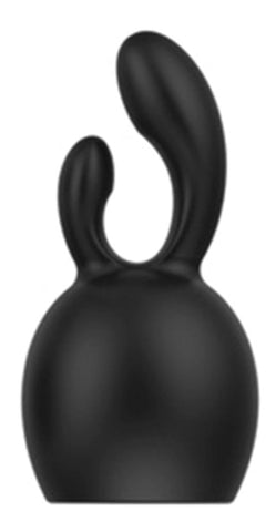 Lady Bonnd Body Wand Massager Bunny Attachment Dual Clitoral Stimulation - Rabbit Vibrators