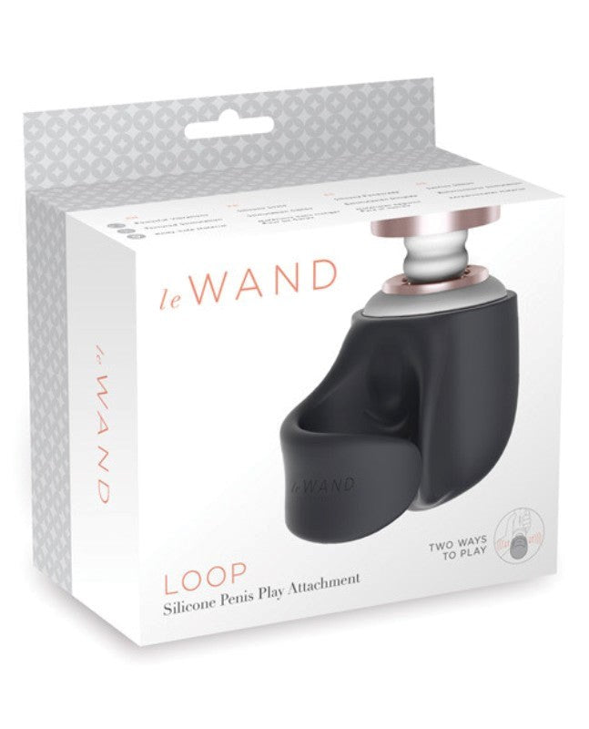 Le Wand Loop Silicone Penis Play Attachment Dual Penis Stimulator - Personal Massagers