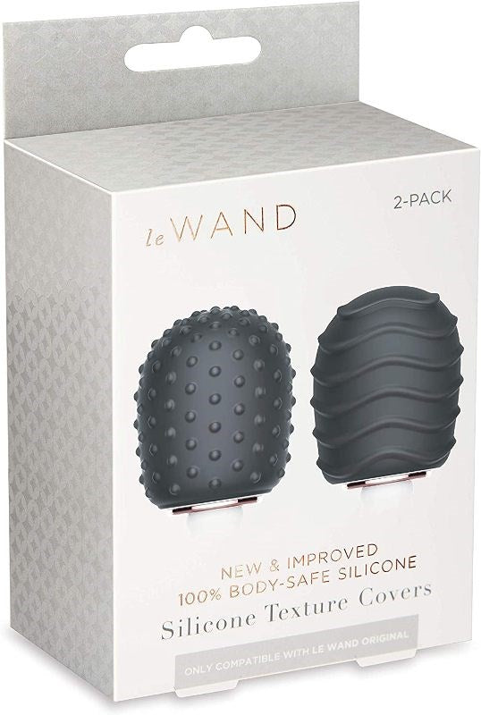 Le Wand Original Silicone Texture Covers Premium Body Safe Enhancement - - Body Wands