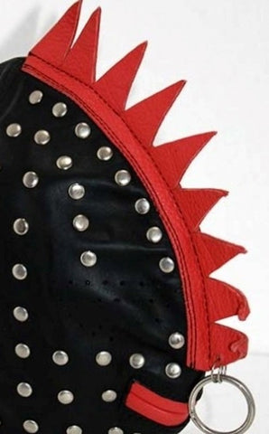 Luxurious Leather Bondage - Turtle-Shell Inspired Hood - Bondage Hoods
