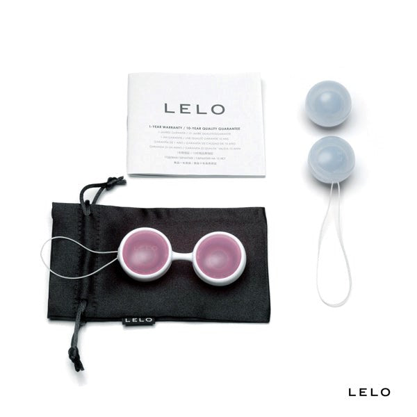 Lelo Luna Beads Mini Kegel Exerciser Balls Progressive Weight Training - - Love Eggs and Kegel Exercisers
