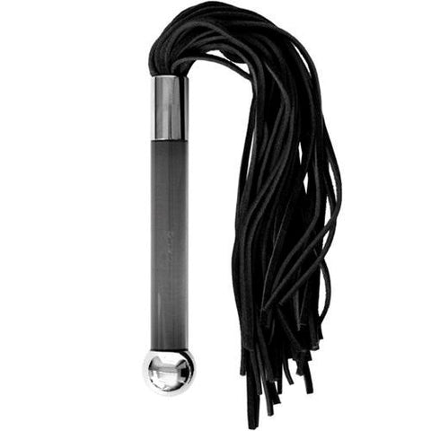 Lelo Sensua Suede Whip Edge Play Ready Premium BDSM Impact Tool - Whips And Crops