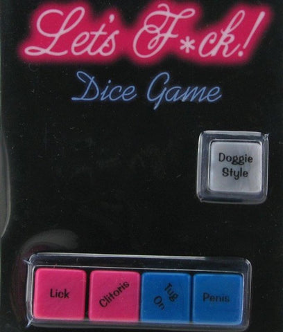 Kheper Games Lets Fck Adult Dice Game Three Dice - Sex Games, Coupons and Tricks