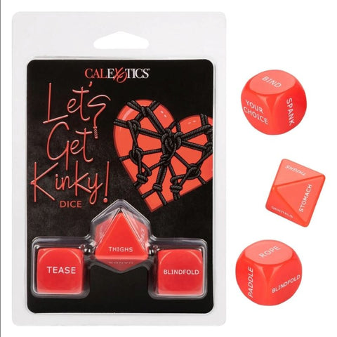 California Exotics Lets Get Kinky Dice Premium Acrylic Adult Game Set - Sex Games, Coupons and Tricks