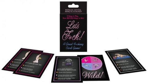 Kheper Games Lets Fck Adult Card Game 48 Cards Intimate Modes - Sex Games, Coupons and Tricks