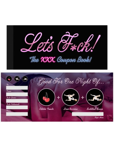 Kheper Games Lets Fuck Coupons Game 20 Activity Coupons - Sex Games, Coupons and Tricks
