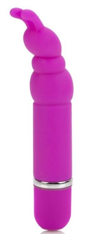 California Exotics Lia Bounding Bunny Pink Dual Stimulation Rabbit Vibrator - - Rabbit Vibrators