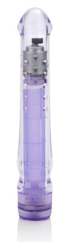 California Exotics Lighted Shimmers LED Glider Purple LED Illuminating Vibrator - Personal Massagers
