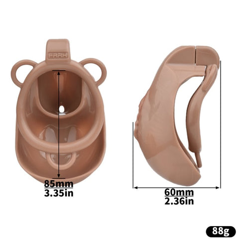 Imitation Labia Female Chastity Cage by BDStyle - Pussy And Clit Toys
