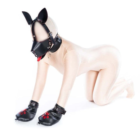 Puppy Play Fantasy Leather Bondage Kit by BDStyle - Bondage Kits