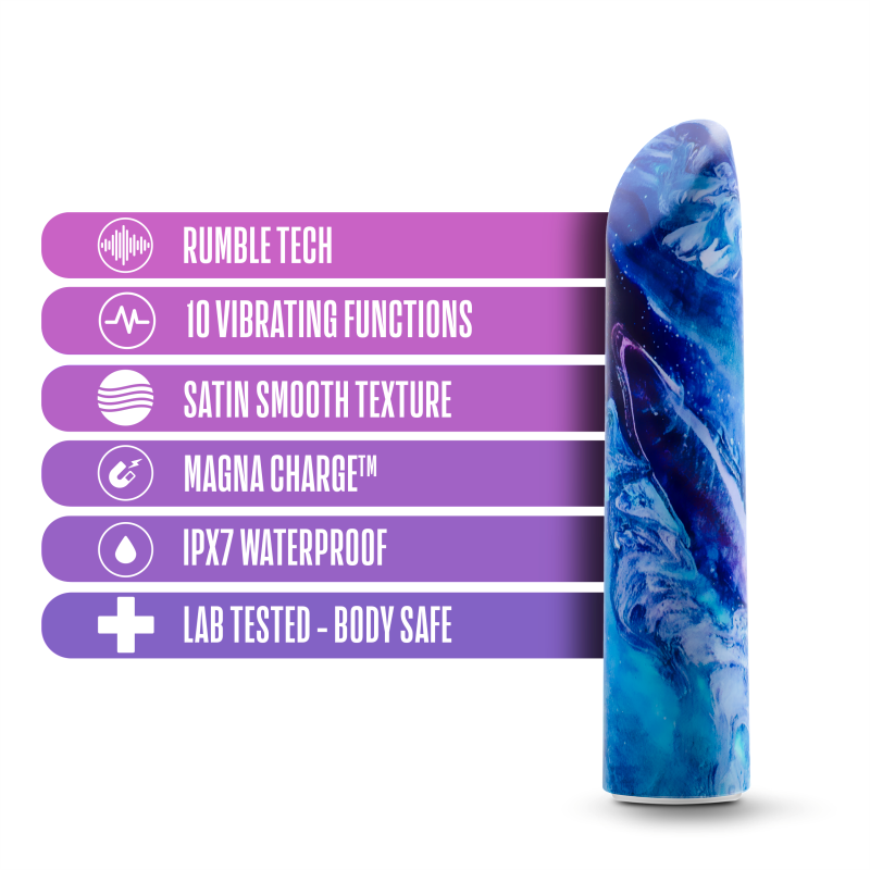 Blush Novelties Limited Addiction Mesmerize 10 Intense Vibration Modes - - Bullet Vibrators