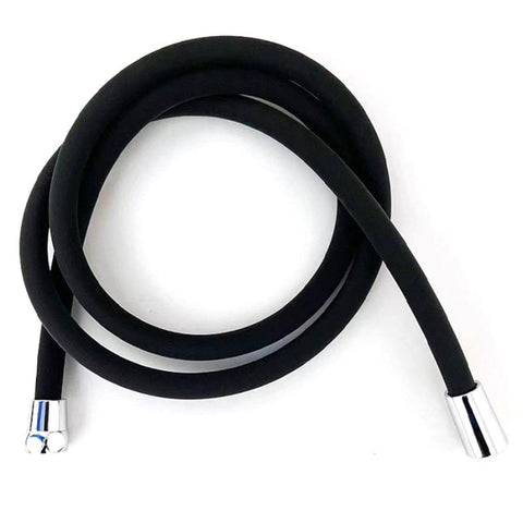 Silicone Kink-free Enema Shower Hose Black by BDStyle - Enemas and Douches
