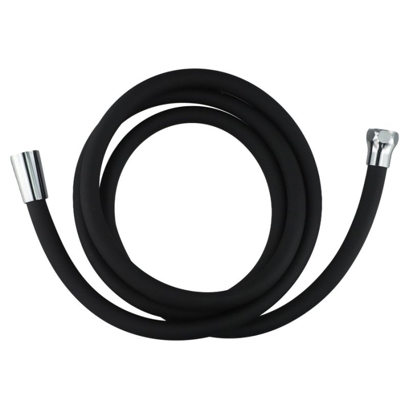 Silicone Kink-free Enema Shower Hose Black by BDStyle - Enemas and Douches