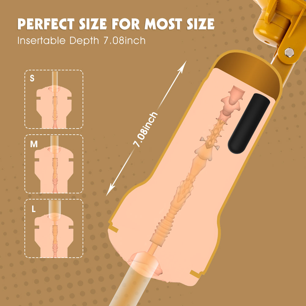 Chisa Tara Realistic Vagina Vibrating Cup - - Masturbators and Strokers