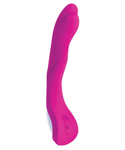 Icon Brands Linea Arc Rechargeable Pink G Spot Vibrator - Waterproof Vibrators