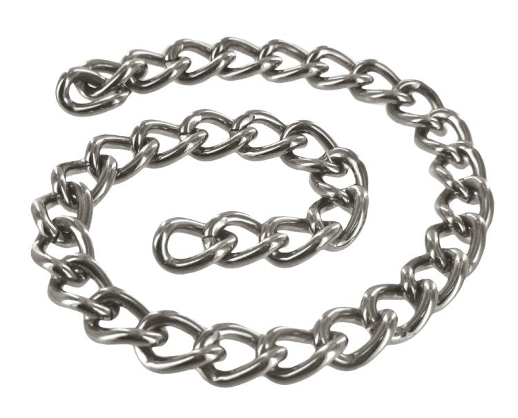 XR Brands Linkage 12 inch Steel Connector Chain Professional Grade Steel - - Breast and Nipple Toys