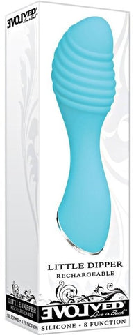 Evolved Little Dipper Rechargeable Vibrator Compact 5 Inch Silicone Design - Personal Massagers