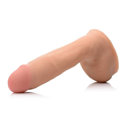 XR Brands Loadz 8 Squirting Dildo Dual Density with Realistic Feel - Realistic Dildos
