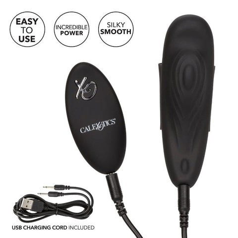 California Exotics Lock N Play Remote Panty Teaser with Magnetic Attachment - Remote Control Vibrators