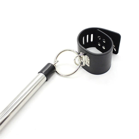 BDStyle Locking Wrist and Ankle Spreader Bar with Cuffs Metal Restraint - Spreaders and Hangers