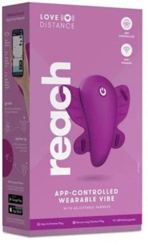 Xgen Products Love Distance Reach Wearable Vibrator App Controlled Pleasure - Clit Ticklers and Pulsators