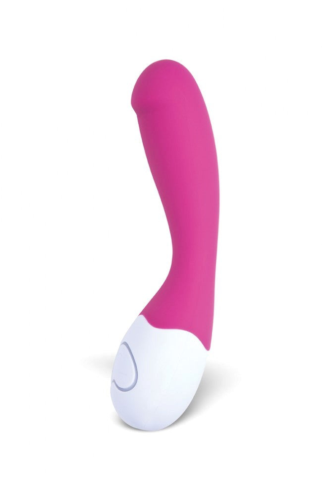 Love Life Products Cuddle G Spot Vibrator with Curved Design - - Waterproof Vibrators