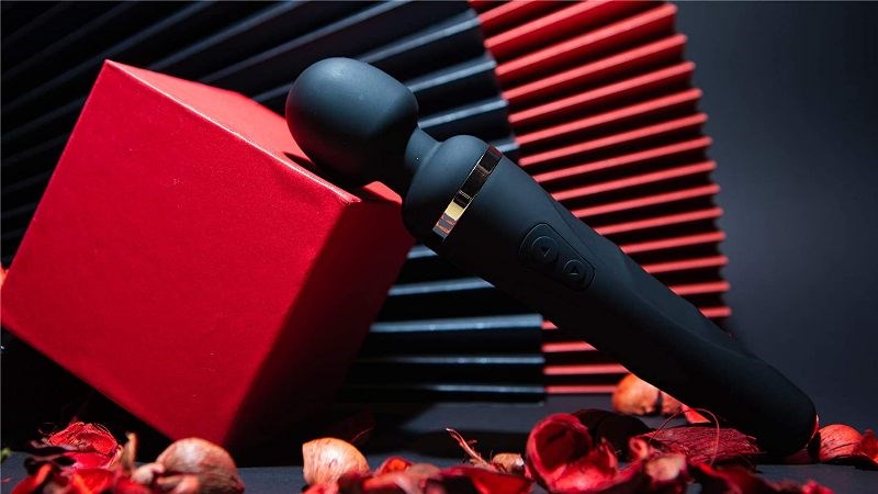 Lovense Domi 2 App Controlled Body Wand Vibrator Compact Power - - Remote Control Vibrators