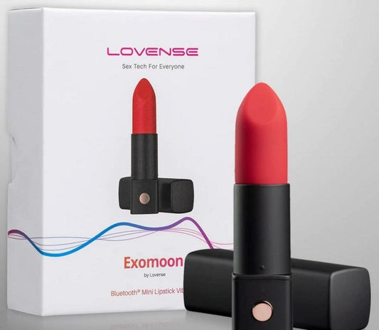 Lovense Exomoon App Controlled Bullet Vibrator Discreet Clitoral Power - - Remote Control Vibrators