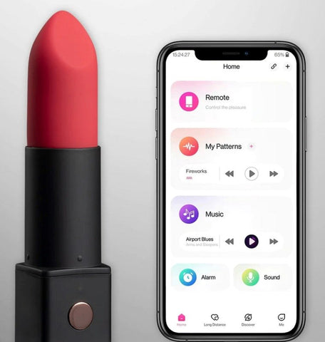 Lovense Exomoon App Controlled Bullet Vibrator Discreet Clitoral Power - Remote Control Vibrators