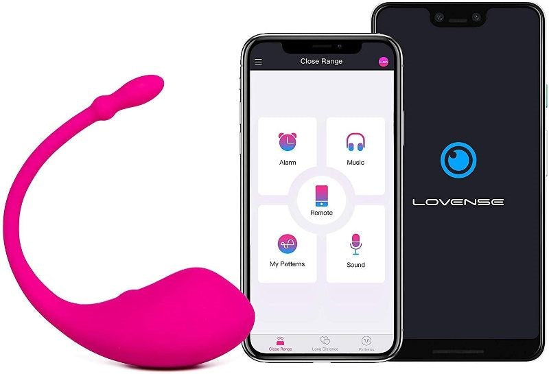 Lovense Lush Bluetooth Remote Control G Spot Vibrator App Connected - - Remote Control Vibrators