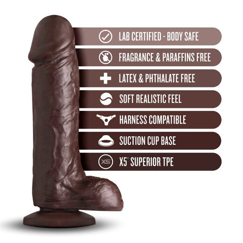 Blush Novelties Loverboy The Movie Star Realistic Dildo with Suction Cup - Realistic Dildos