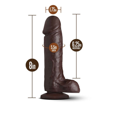 Blush Novelties Loverboy The Movie Star Realistic Dildo with Suction Cup - Realistic Dildos