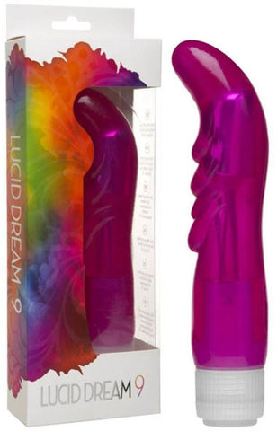 Doc Johnson Lucid Dream No 9 Bullet Vibrator Fuchsia Multi Speed - Waterproof Vibrators