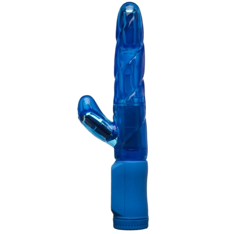 Doc Johnson Lucid Dream No. 48 Rabbit Vibrator Squirmy Blue - - Rabbit Vibrators