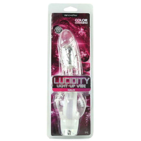 NS Novelties Lucidity Halo Light Up Vibrator with LED Illumination - G-Spot Vibrators