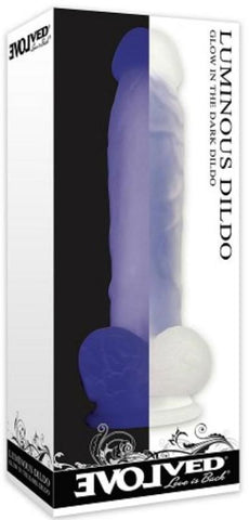 Evolved Luminous Glow in the Dark Dildo Photoluminescent Core Technology - Realistic Dildos