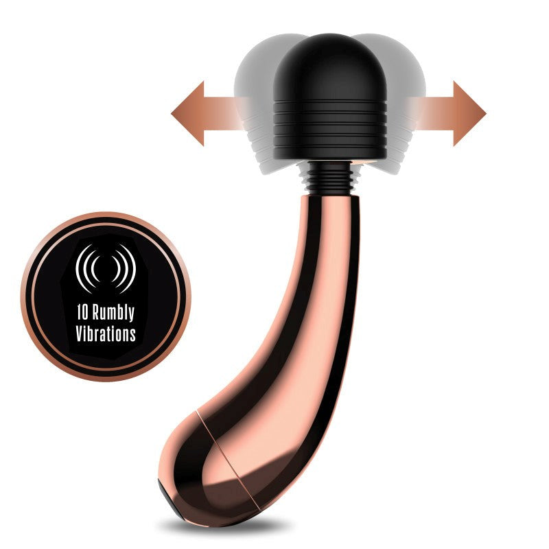 Blush Novelties Lush Callie Compact USB Rechargeable Pleasure Wand - - Body Wands