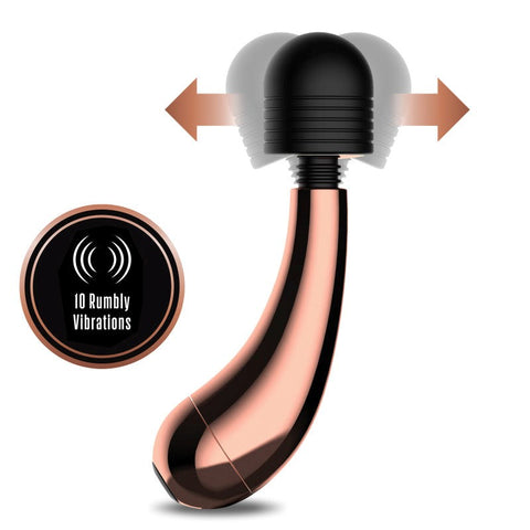 Blush Novelties Lush Callie Compact USB Rechargeable Pleasure Wand - Body Wands