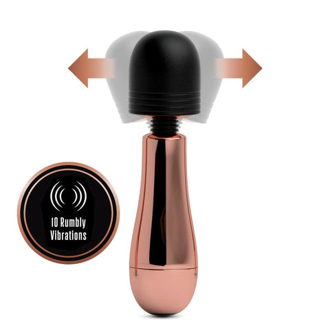 Blush Novelties Lush Chloe USB Rechargeable Mini Vibrator for Clitoral Stimulation - Body Wands