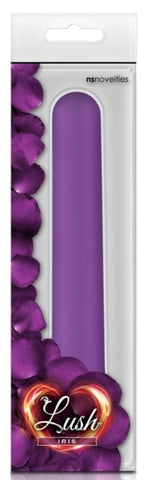 NS Novelties Lush Iris Purple G Spot Curved Rechargeable Vibrator - Waterproof Vibrators