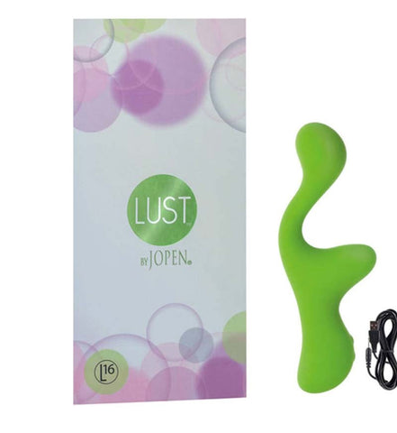 California Exotics Lust By Jopen L16 Pink Dual Motor Rechargeable Vibrator - Prostate Toys