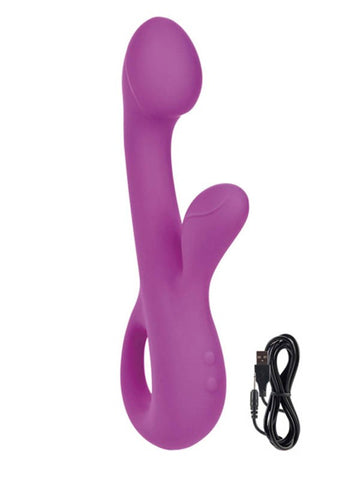California Exotics Lust By Jopen L18 Pink Dual Motor Rabbit Vibrator - Rabbit Vibrators