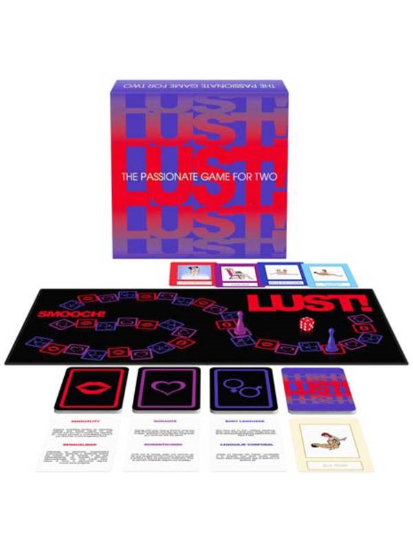 Kheper Games Lust Board Game 100 Cards - - Sex Games, Coupons and Tricks