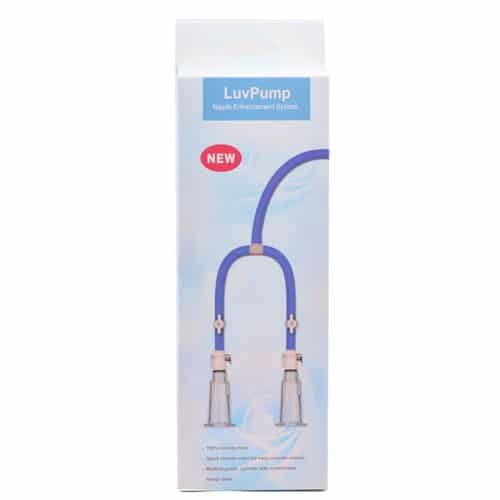 Shots Toys LuvPump Nipple Enhancement System with Dual Pump Control - - Breast and Nipple Toys