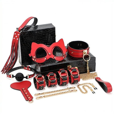 BDStyle Passion Unleashed Indulgent BDSM Bondage Set Complete Kit - Bondage Kits