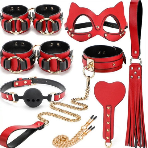 BDStyle Passion Unleashed Indulgent BDSM Bondage Set Complete Kit - Bondage Kits