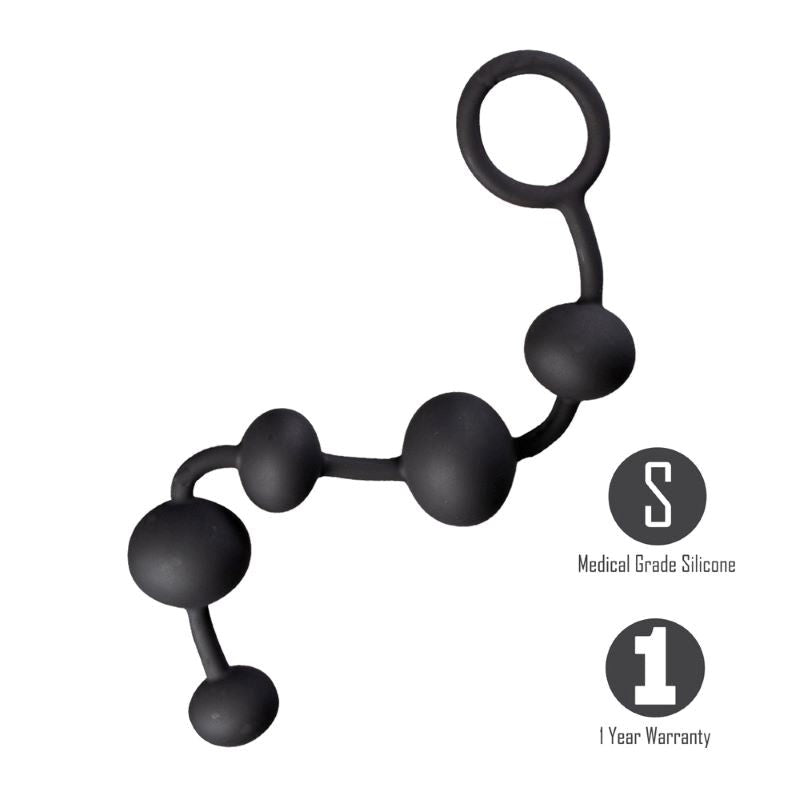 Maia GRAYSON Silicone Anal Beads Boost Your Erections - - Anal Beads and Balls