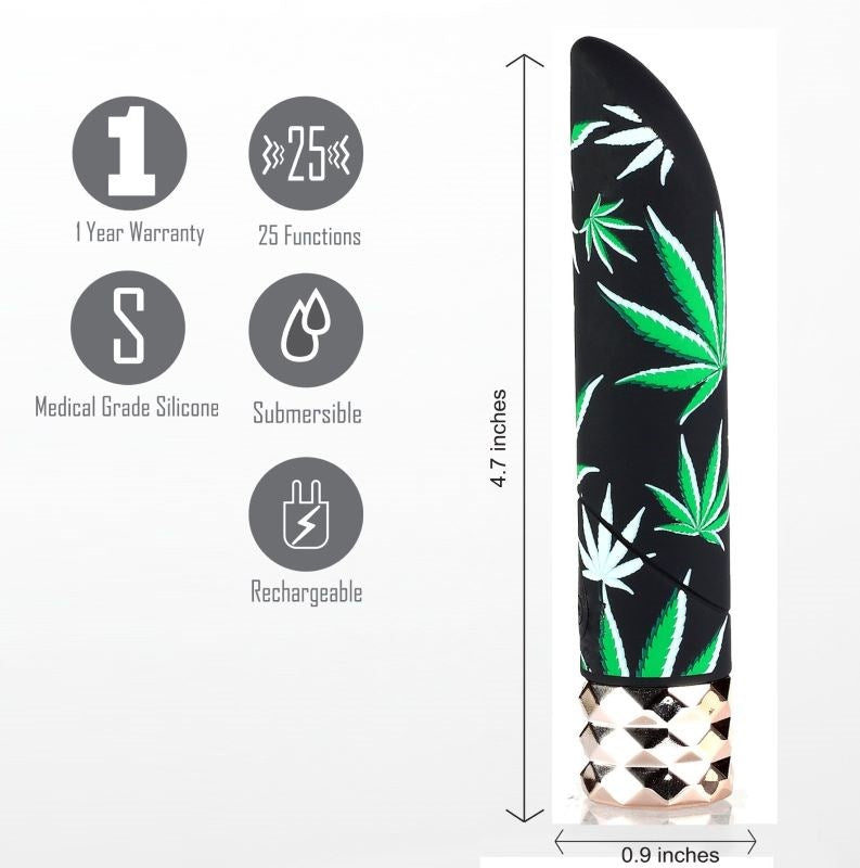 Maia Toys Maia Sera Waterproof Medical Grade Vibrator with 10 Functions - - Bullet Vibrators