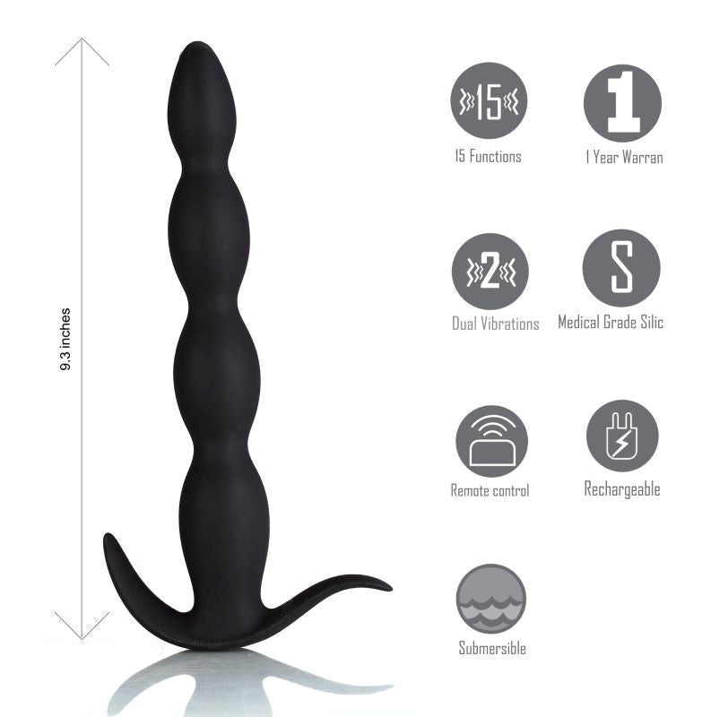 Maia Mason Rechargeable Anal Beads Build Better Boners - - Anal Beads and Balls