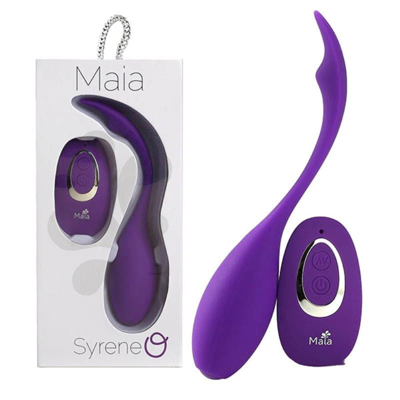 Maia Toys Syrene Wireless Rechargeable Bullet Vibrator with Remote Control - - Bullet Vibrators